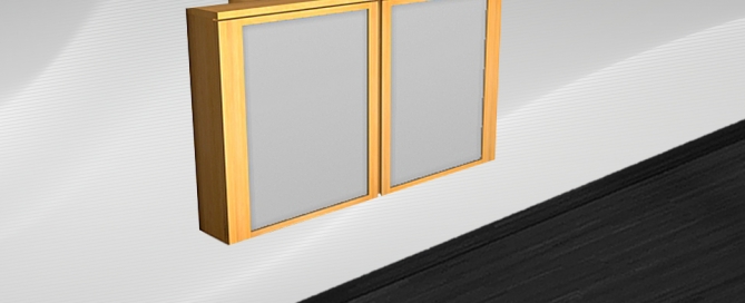 Essential Spiegelkast 125